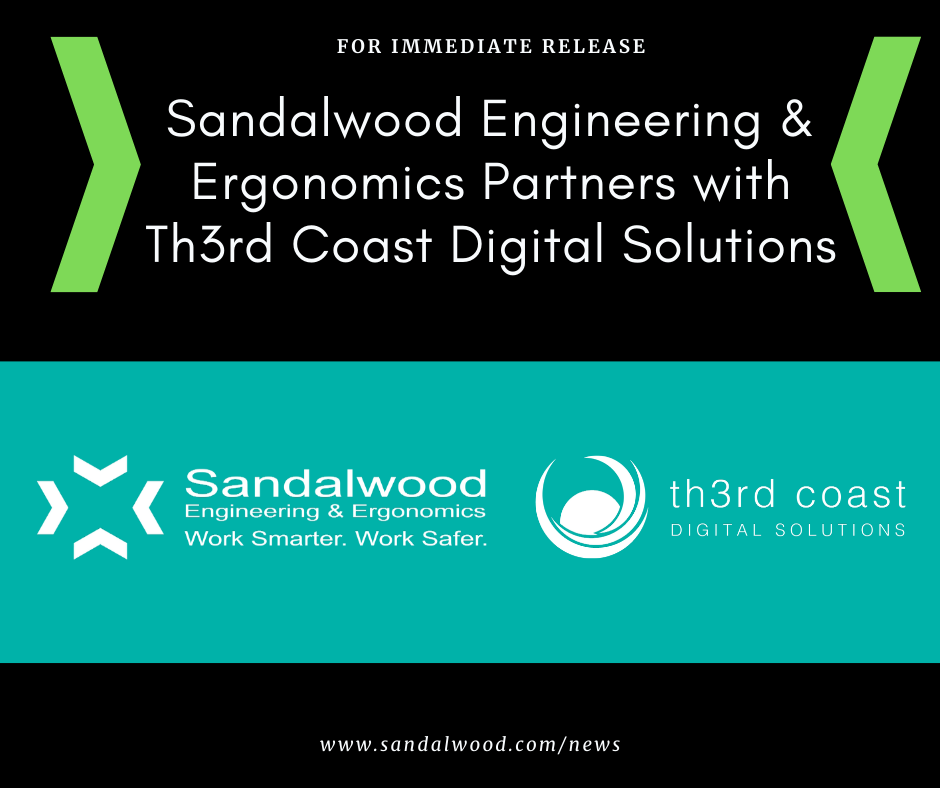 Sandalwood Engineering & Ergonomics Partners with Th3rd Coast Digital Solutions