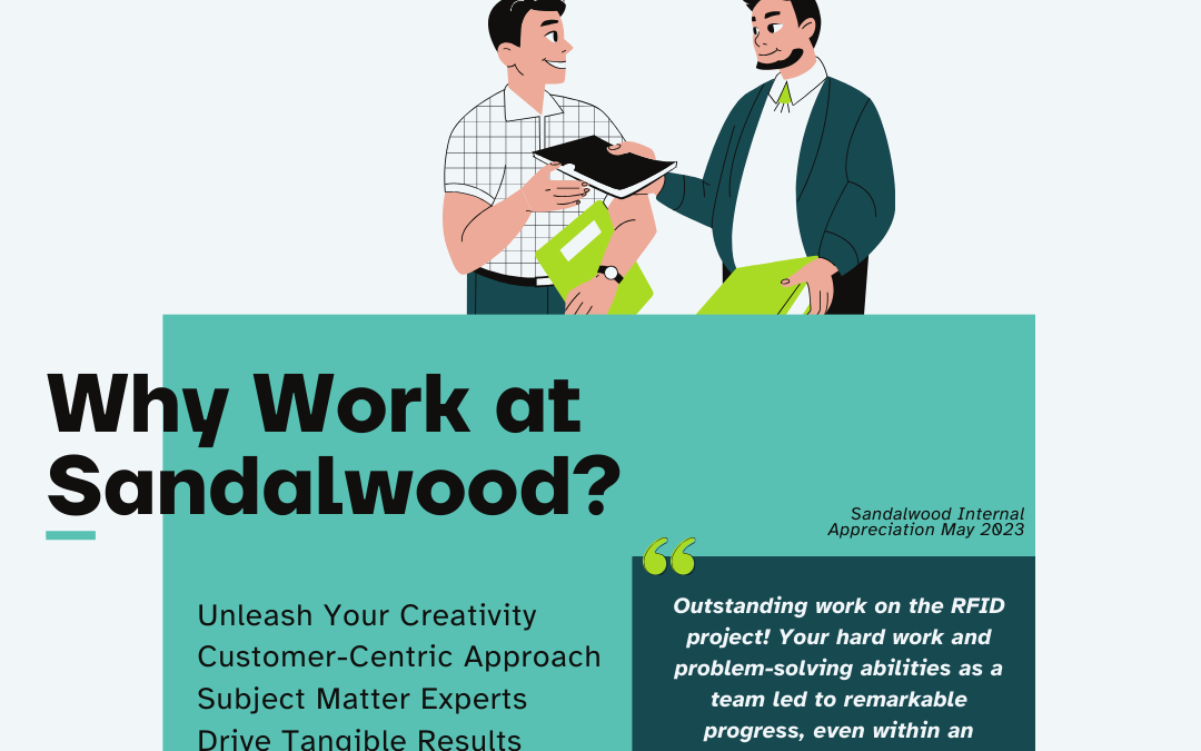 Why Work at Sandalwood? Guiding Customers to Success